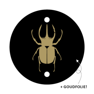 Cadeaukaartje kever 70mm (3st)