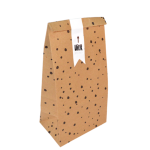 Blokzak kraft dots (5st)