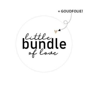 Stickers little bundle of love (10st)