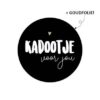 Stickers kadootje voor jou (10st)