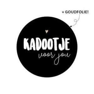Stickers kadootje voor jou (10st)