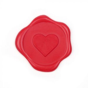 Stickers Wax Seal rood (2st)