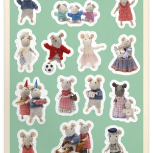 Stickervel muizen