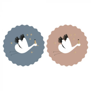 Stickers baby bird (10st)