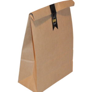 Blokzakken kraft 23x10x33cm (5st)
