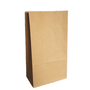 Blokzakken kraft 9x5x16cm (5st)
