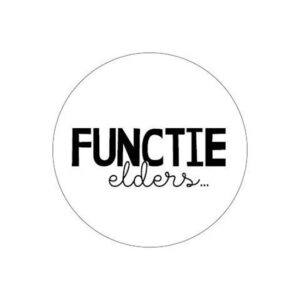 Stickers 'functie elders' (10st)