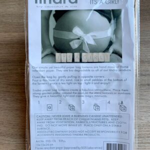 Candlebag set 'IT'S A GIRL!'