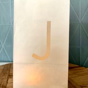 Candlebag groot J