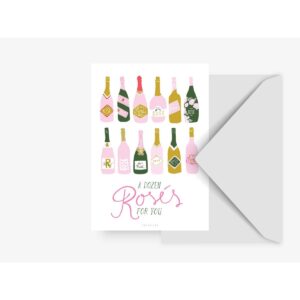 Ansichtkaart 'roses'