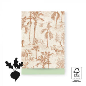 Inpakzakjes vintage jungle - L (5st)