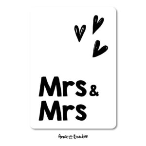 Ansichtkaart I Mrs & Mrs