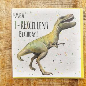 Kaart I Dinosaur T Rex -Cellent