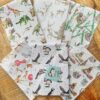 Inpakpapier met cadeaulabel I Hert metallic - Afbeelding 3