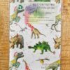 Inpakpapier met cadeaulabel I Dinosaurus Kerst - Afbeelding 2