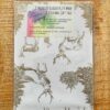 Inpakpapier met cadeaulabel I Hert metallic - Afbeelding 2