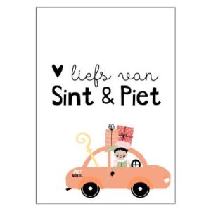 Kaart I Liefs van Sint en Piet auto