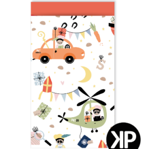 Inpakzakje Sinterklaas speurtocht - M (5st)