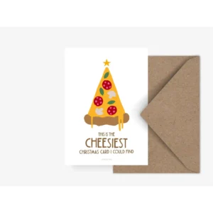 Kaart I The cheesiest Christmas card I could find