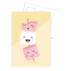 Ansichtkaart I sweet marshmallow