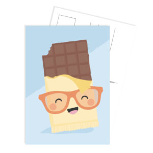 Ansichtkaart I sweet chocolade