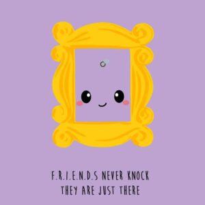 Ansichtkaart I F.R.I.E.N.D.S