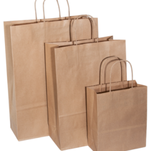 Kraft tasjes (2st)