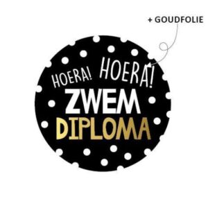 Stickers I Zwemdiploma (5st)