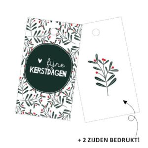Cadeaulabel I Kerst takje (3st)