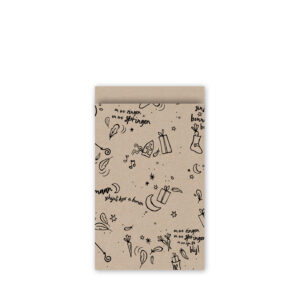 Inpakzakjes I Sinterklaas kraft sing along M (5st)