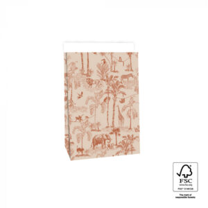 Blokzak vintage jungle cognac - L (2st)
