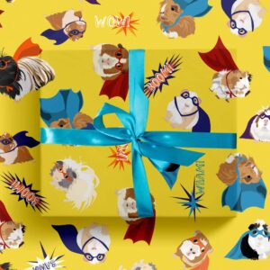 Inpakpapier I Superhero cavia