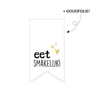 Stickers I Vaantje 'eet smakelijk' (10st)