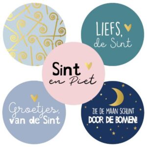 Stickers I Liefs de Sint (10st)