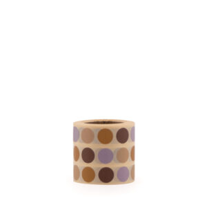 Stickers I Dots mix bruin (10st)
