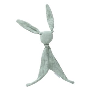 Cottonbaby l knuffel soft oudgroen