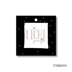 Mini kaart I Een lichtpuntje
