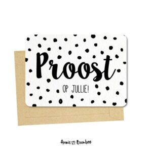 Ansichtkaart I Proost op jullie