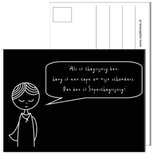 Ansichtkaart I Superchagrijnig