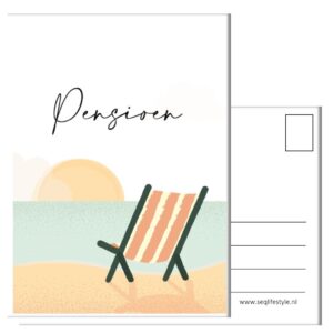 Ansichtkaart I Pensioen