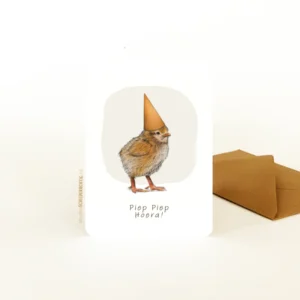 Ansichtkaart I Piep piep hoera