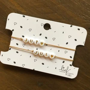 Armbandje set I Jut & Jul beige