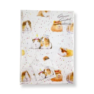 Inpakpapier met cadeaulabel I Cavia