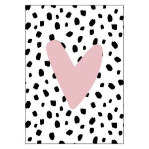 Kaart I Hart roze KP