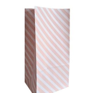 Blokzak diagonal lines roze - M (2st)