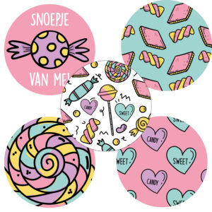 Stickers I Sweet candy (10st)