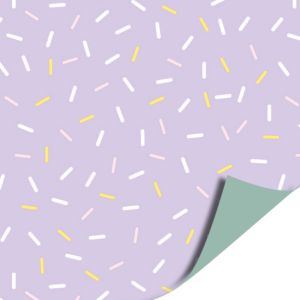 Inpakpapier I Sprinkles Lilac 30x300cm