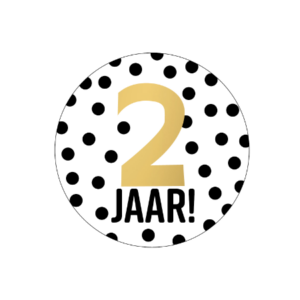 Stickers I 2 jaar (10st)