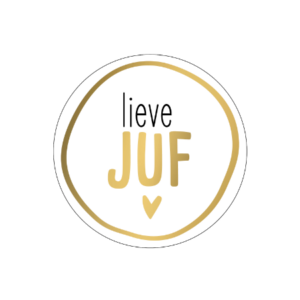 Stickers I lieve juf (10st)
