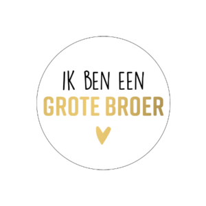 Stickers I Ik ben een grote broer (10st)